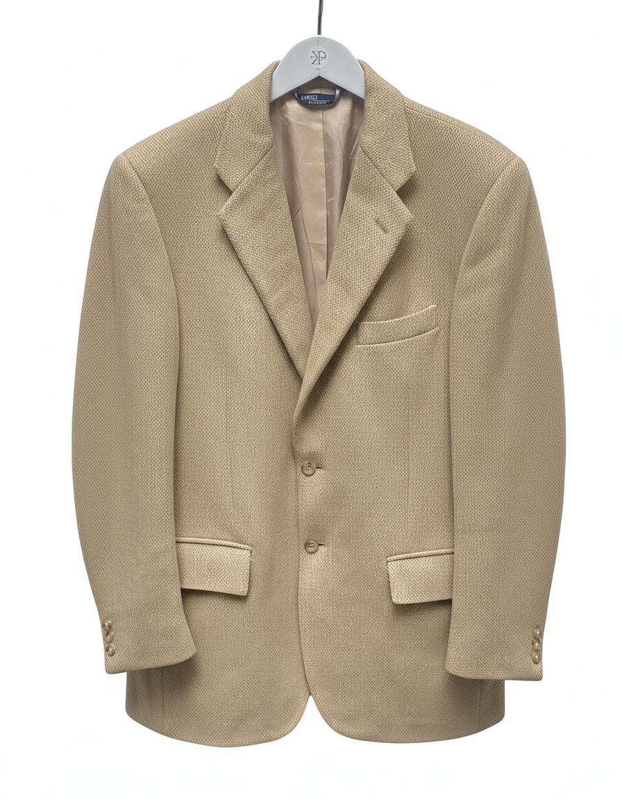 Herringbone Ralph Lauren blazer.