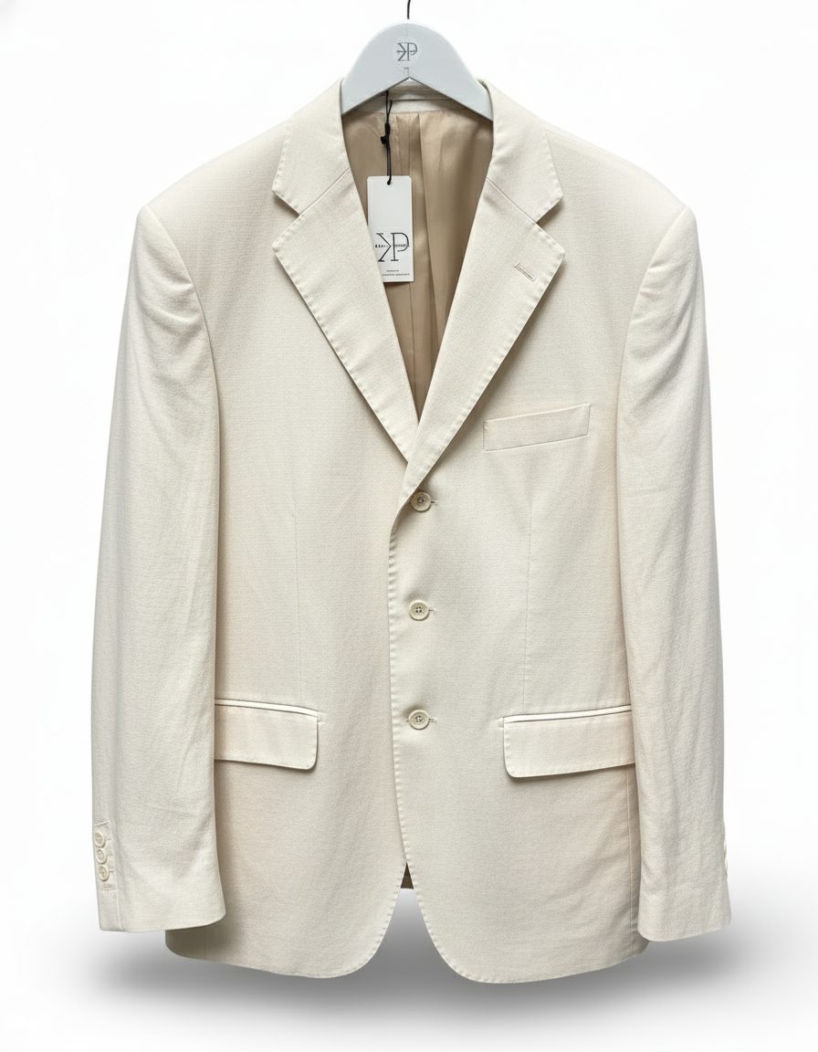 Sand coloured vintage blazer.