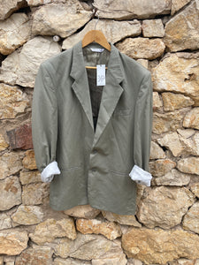 Green-grey cotton summer suit.bb