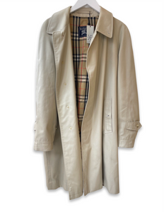 Trench ( Car) coat by Burberry.