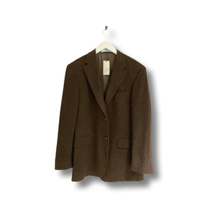 Burberry wool brown blazer.
