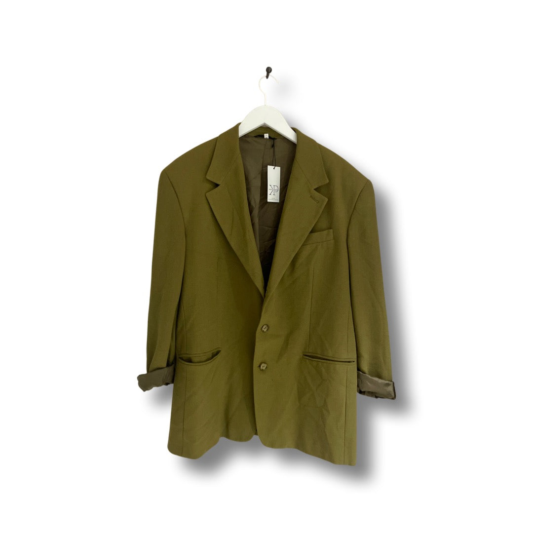 olive green vintage blazer.